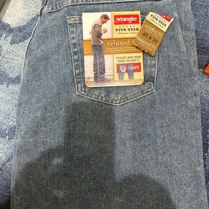 Wrangler Men's Relaxed Fit Jeans - Blue